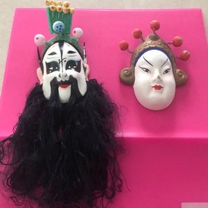 Decorative Chinese Opera Masks